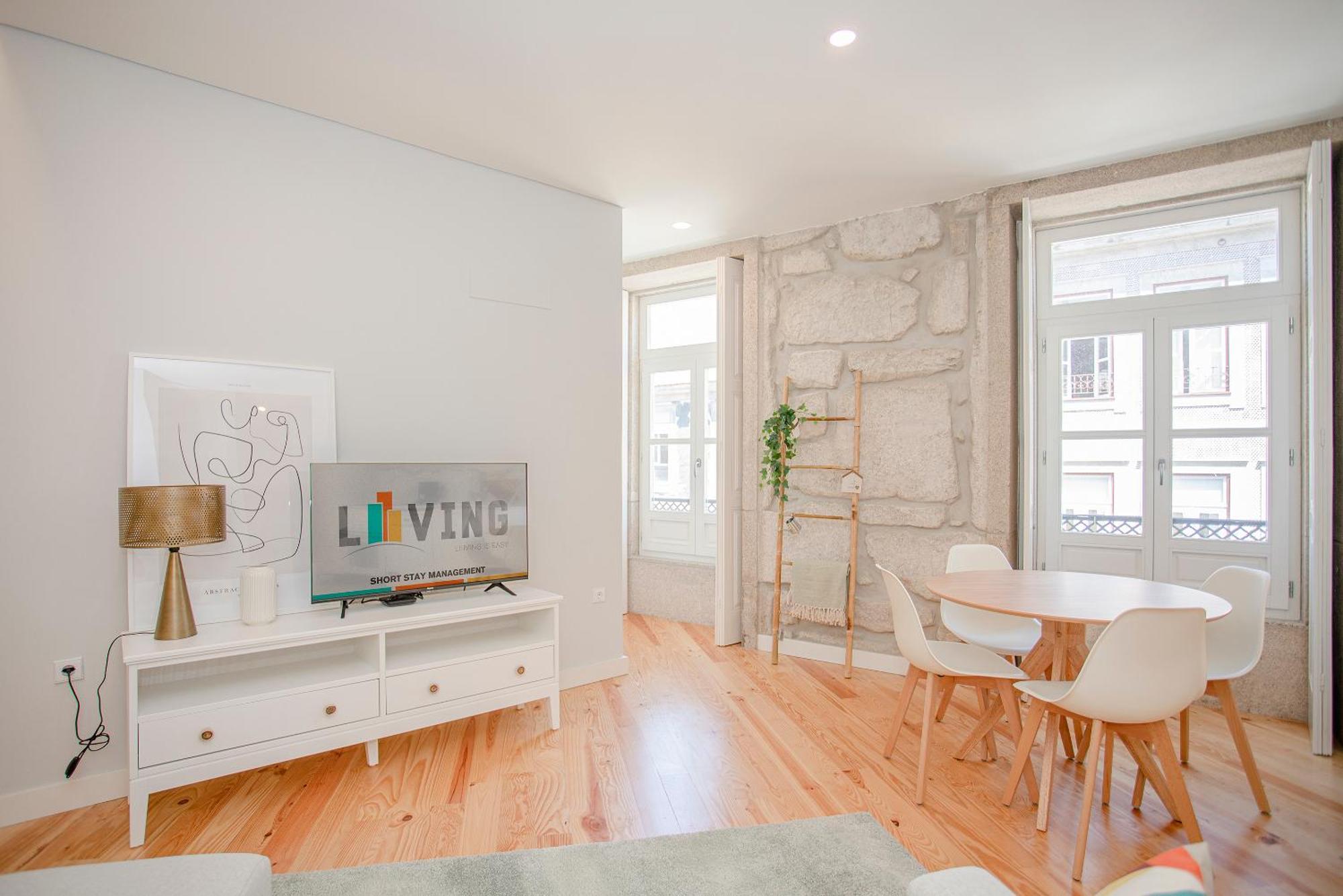 Liiiving In Porto - Aliados Stone Apartment Eksteriør billede