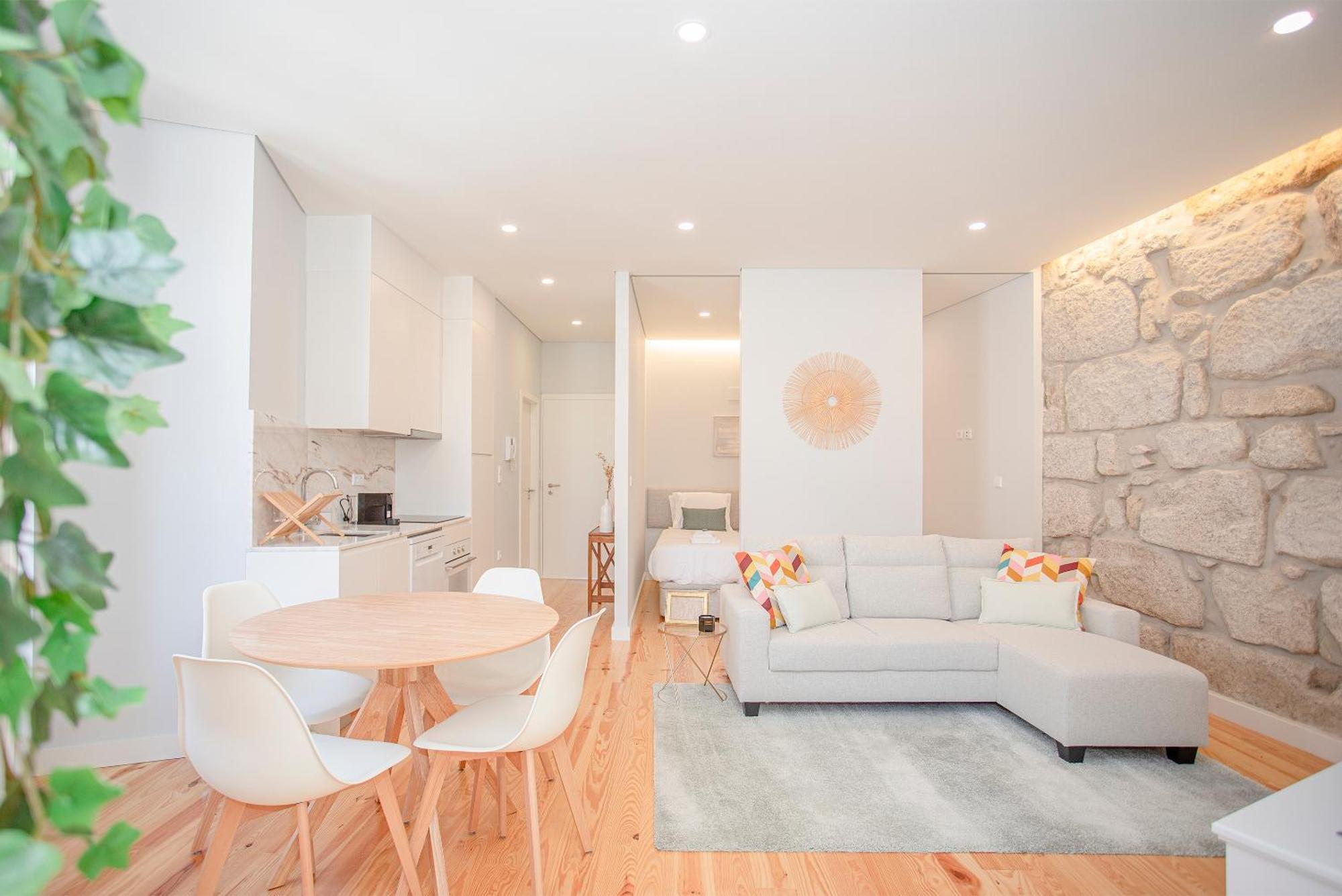 Liiiving In Porto - Aliados Stone Apartment Eksteriør billede