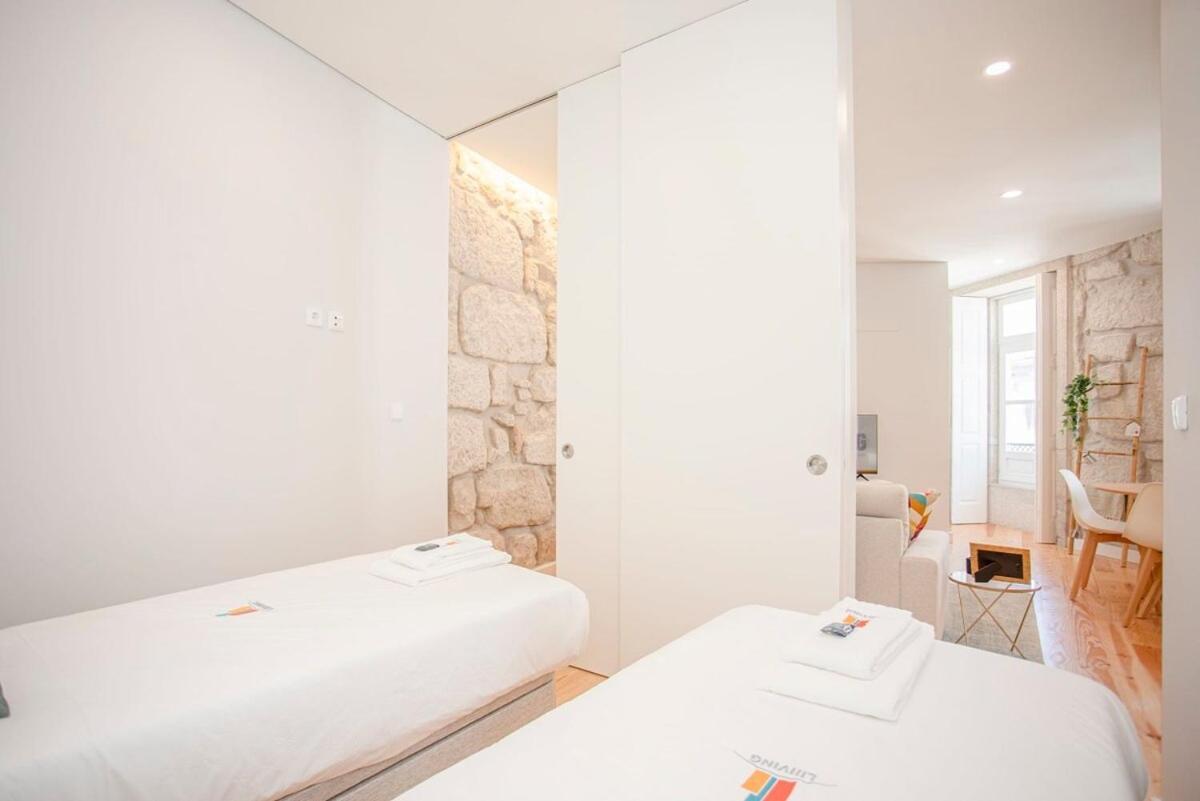 Liiiving In Porto - Aliados Stone Apartment Eksteriør billede