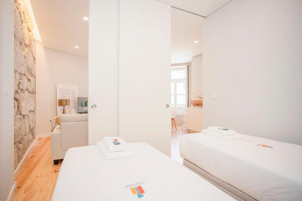 Liiiving In Porto - Aliados Stone Apartment Eksteriør billede