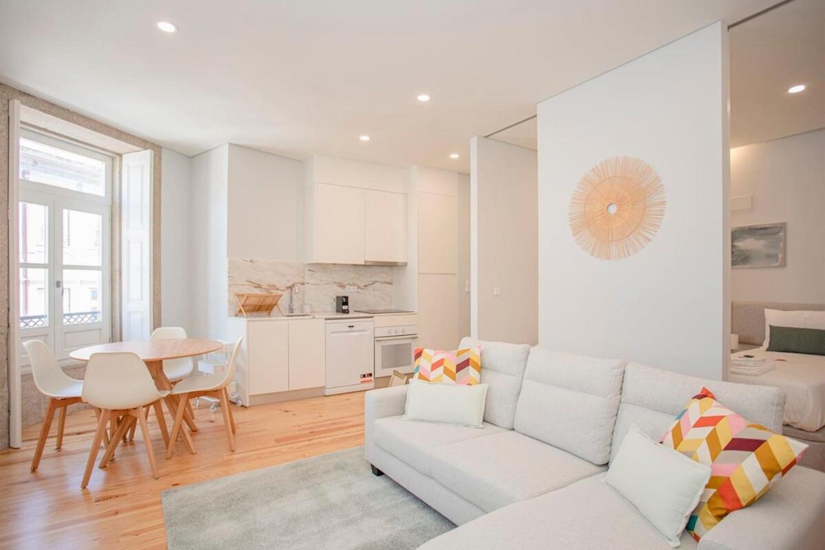 Liiiving In Porto - Aliados Stone Apartment Eksteriør billede