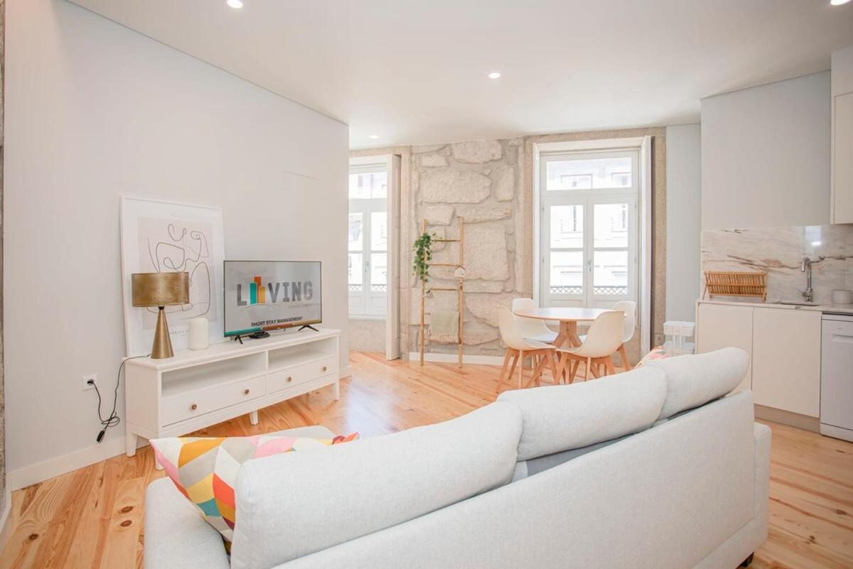 Liiiving In Porto - Aliados Stone Apartment Eksteriør billede